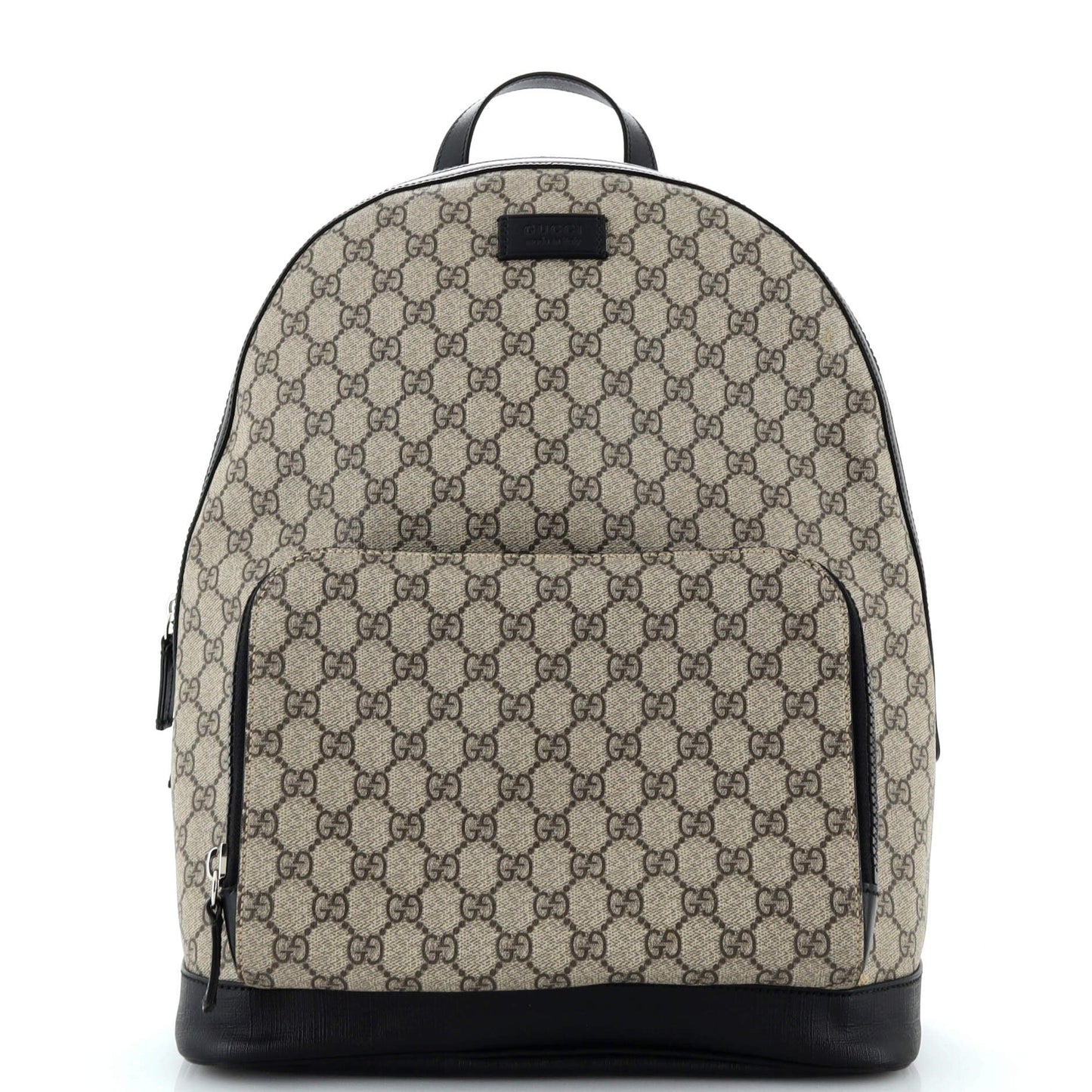 Luxury Gucci Trending 2025 Zip Pocket Backpack GG Coated Canvas Medium