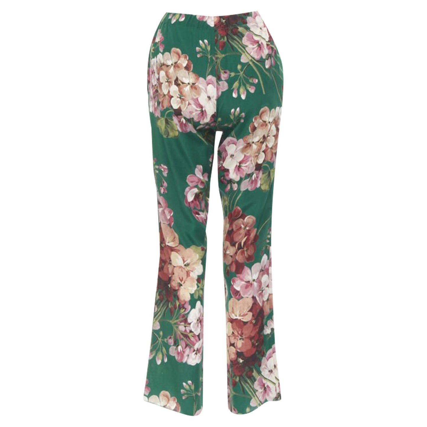 Gucci silk Blooms floral print pajama pants