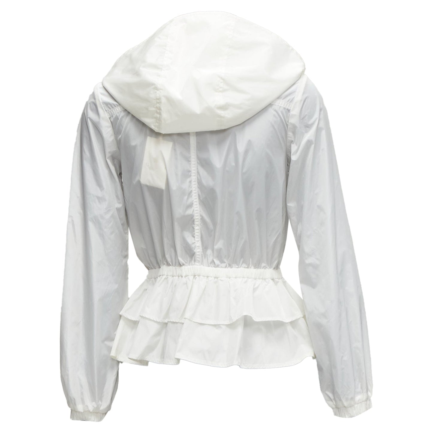 Gucci Kidswear GG monogram logo peplum hooded jacket