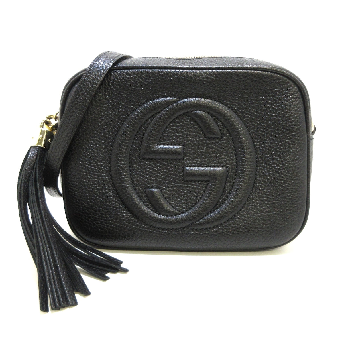 Luxury Gucci Trending 2025 Soho  Leather Shoulder Bag ()