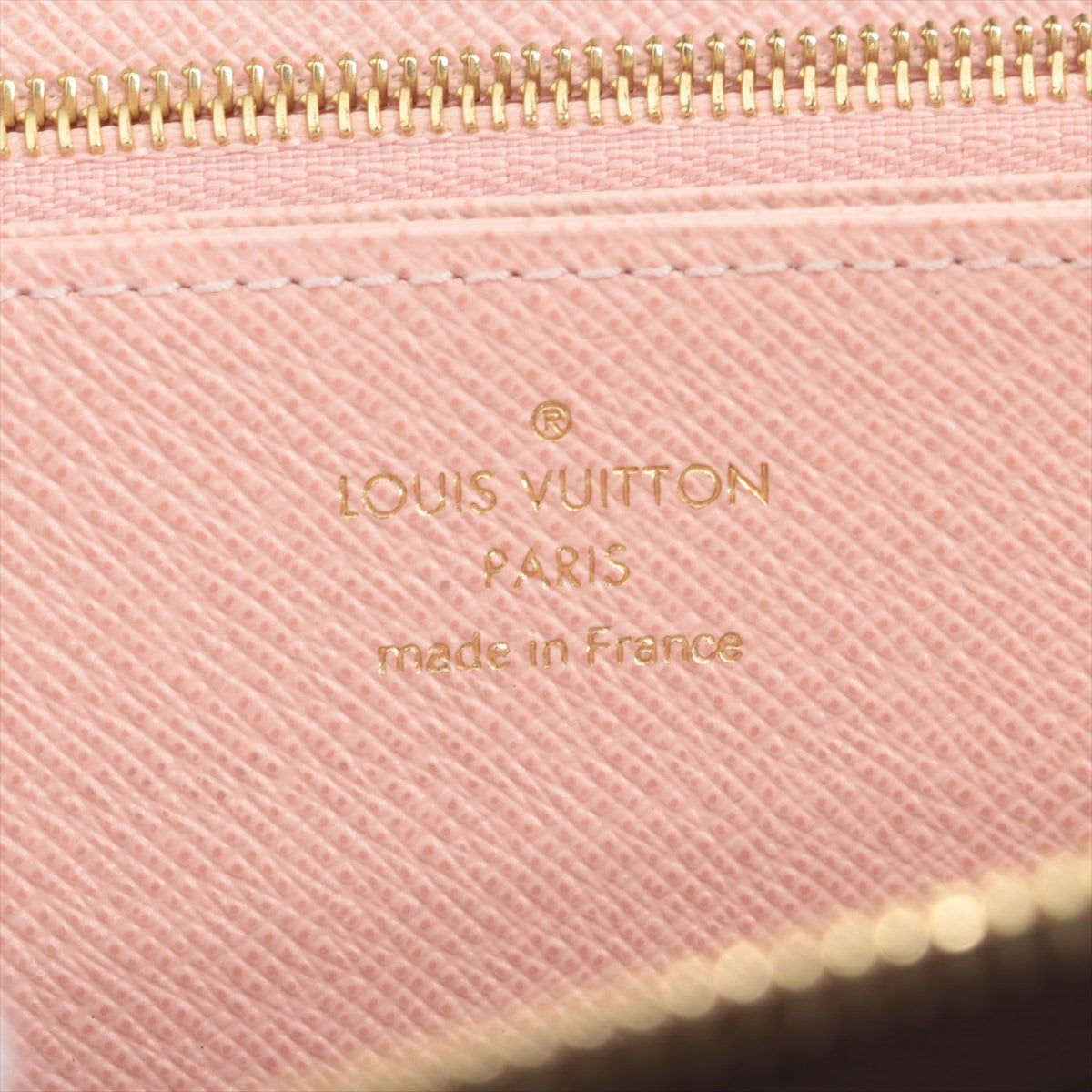 Louis Vuitton Monogram  Wallet M41894 Rose Valerie Round Zip Wallet