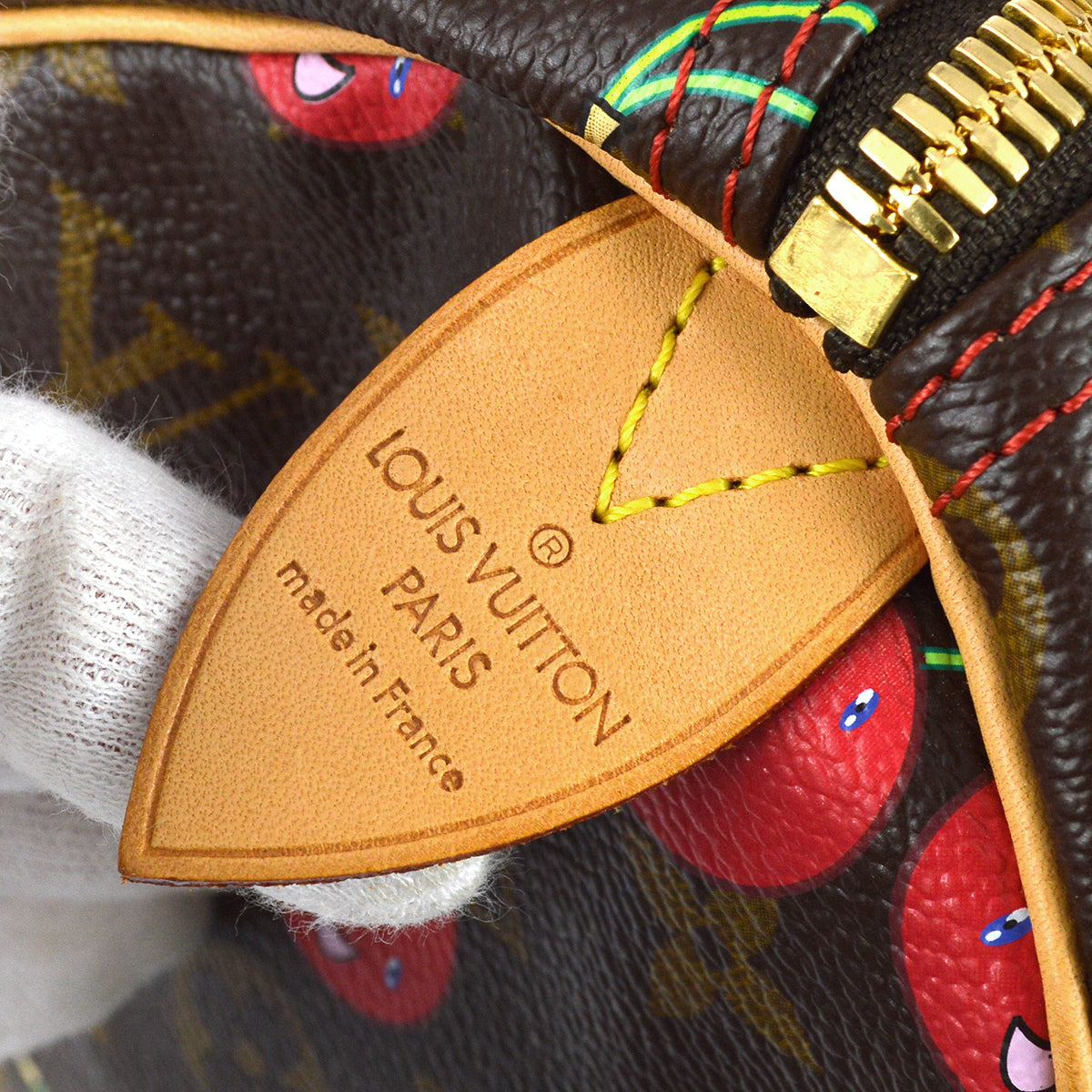 Louis Vuitton * 2005 Monogram Cherry Keepall 45 M95011
