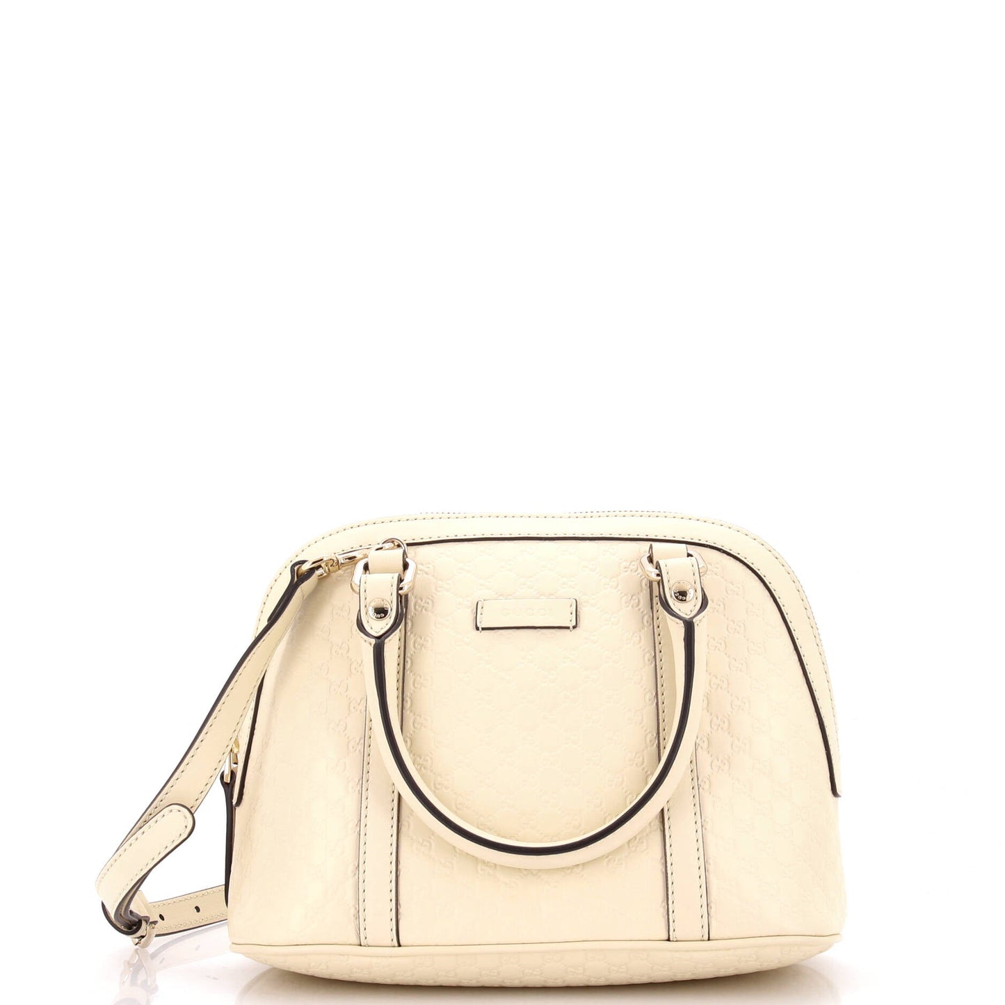 Convertible Dome Satchel (Outlet) Microguccissima Leather Mini
