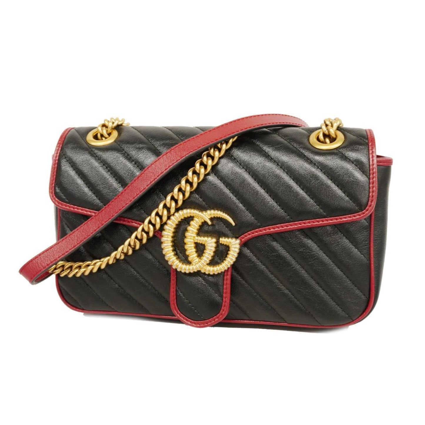 Gucci Gg Marmont  Leather Shoulder Bag ()