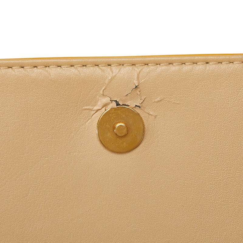 Louis Vuitton Monogram Vernis Thompson Street Shoulder Bag M91008 Yellow Patent Leather  Louis Vuitton