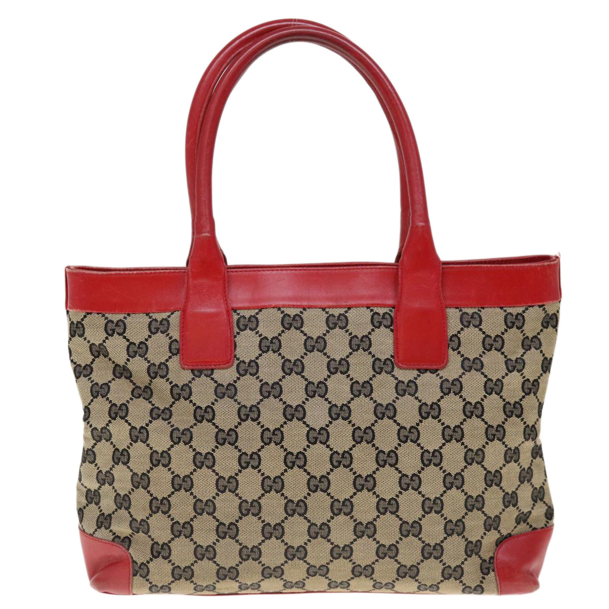 Gucci Gg Canvas  Canvas Tote Bag