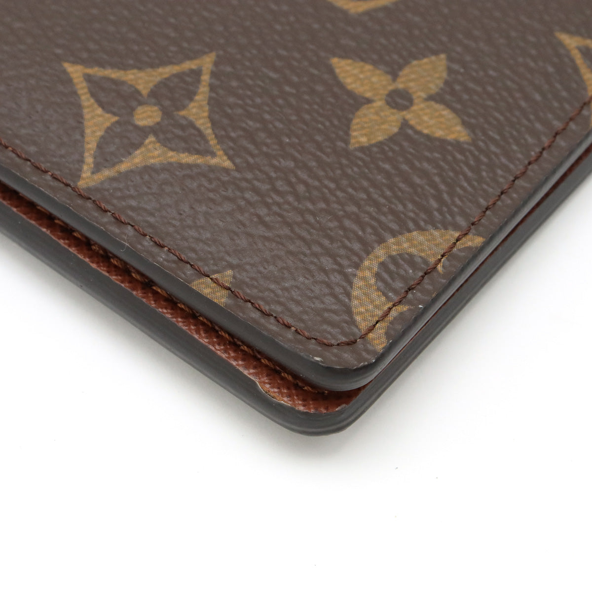 LOUIS VUITTON Louis Vuitton Monogram Pochette Organizer Card Case Passport Inserted Regular Inserted M60502
