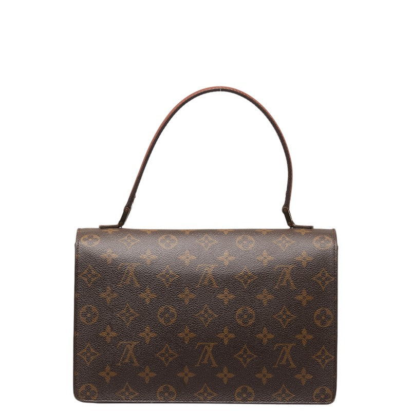 Louis Vuitton Monogram Concorde Handbag M51190 Brown PVC Leather  Louis Vuitton