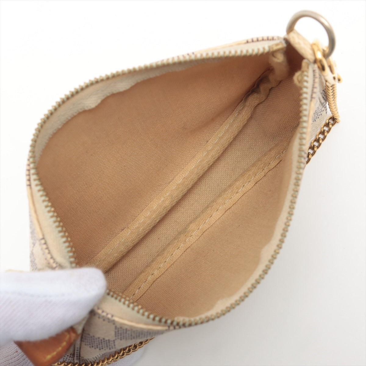 Louis Vuitton Damierazur Mini Pochette Accessory N58010