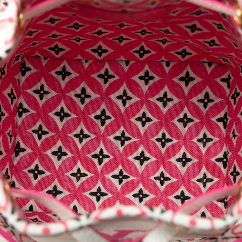 Louis Vuitton Monogram Giant Nanoe  the Pool Shoulder Bag Mini Bag 2WAY M82386 White Pink PVC Leather  Louis Vuitton