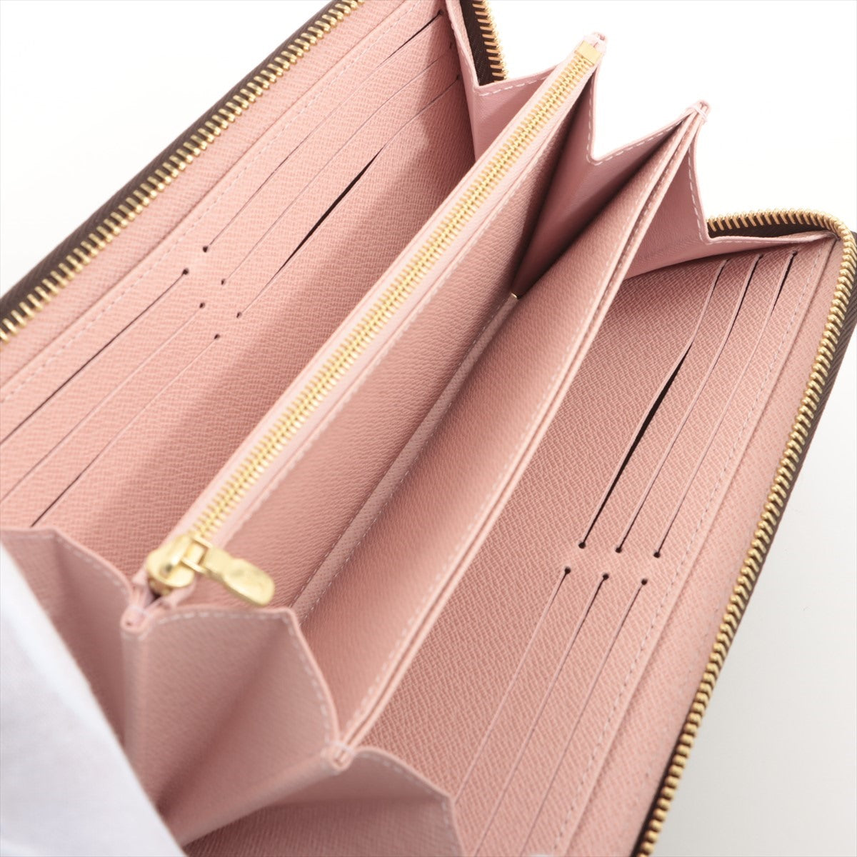Louis Vuitton Monogram  Wallet M41894 Rose Valerie Round Jeep Wallet