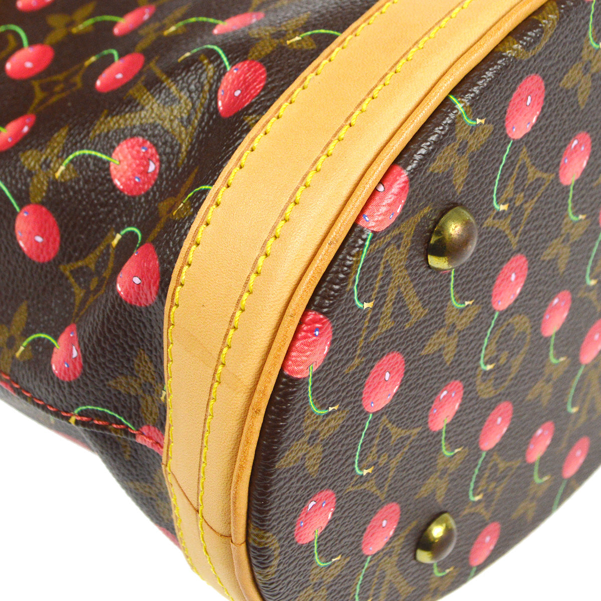 Louis Vuitton 2005 Bucket PM Monogram Cherry M95012