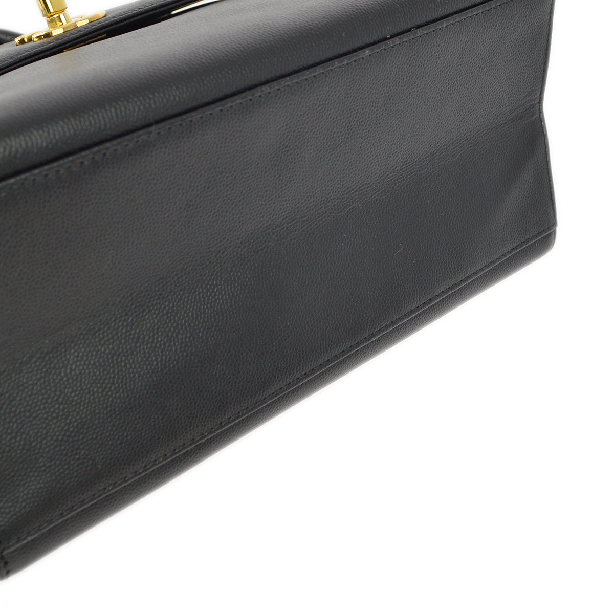 Luxury Chanel Black Caviar Braided Shoulder Bag