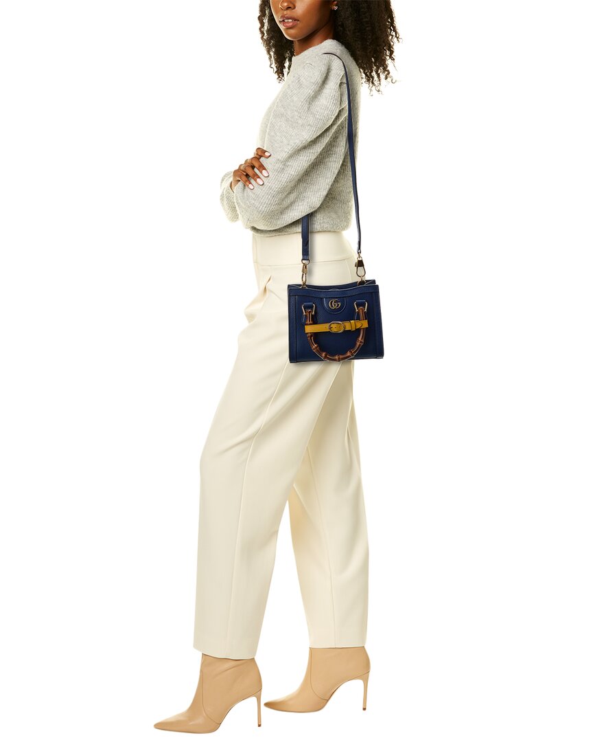 Luxury Gucci Trending 2025 Diana Mini Leather Tote