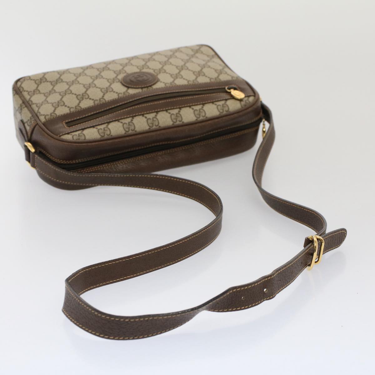 Gucci Gg Canvas  Canvas Shoulder Bag