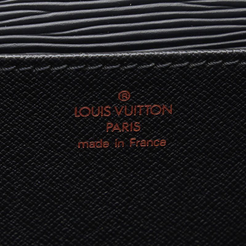Louis Vuitton Epi Celebrity Concierge Business Bag Briefcase Handbag M54422 Noneir Black Leather Men Louis Vuitton