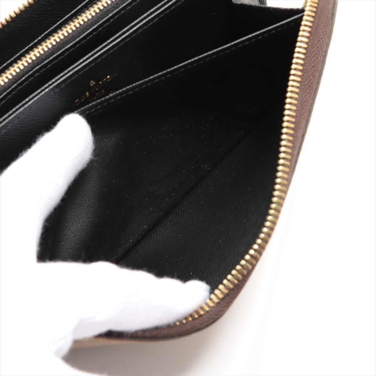 Louis Vuitton Giant Monogram Reversee Zippie Wallet M69353 Black X Brown Round Zip Wallet
