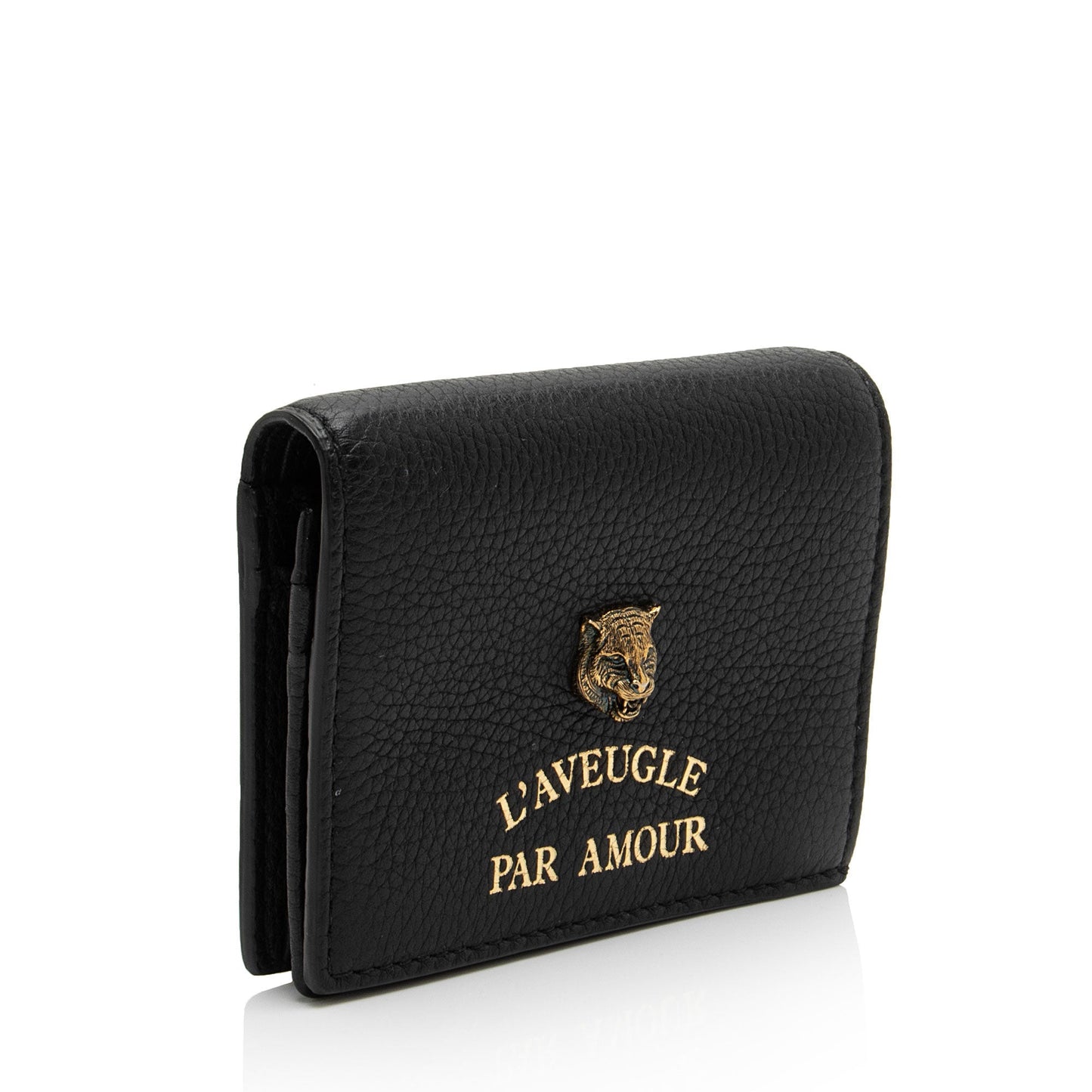 Gucci Calfskin Animalier Wallet