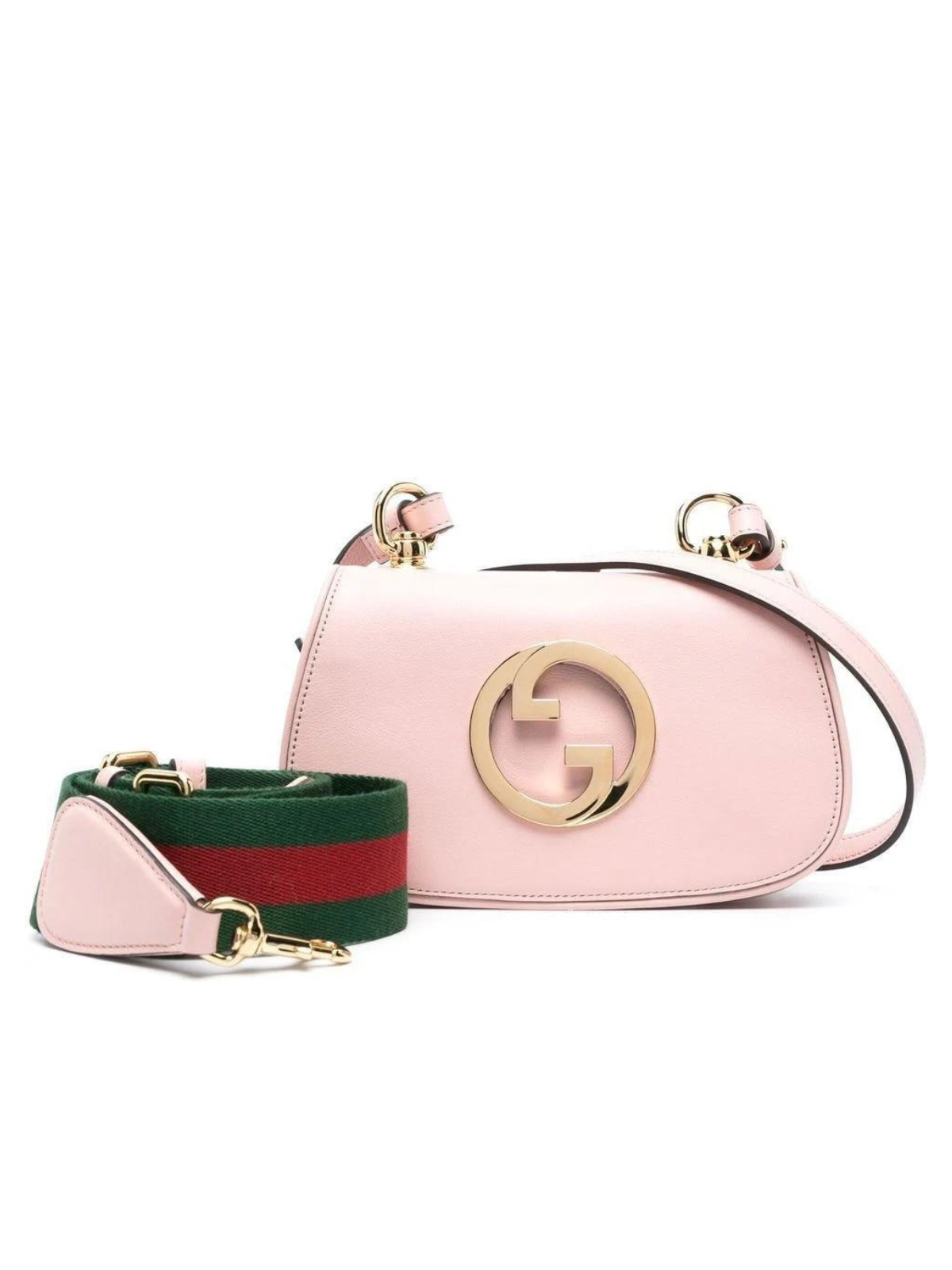 Luxury Gucci Trending 2025 Women's Blondie Mini Bag in P.pink/Vrv | 698643UXXAG