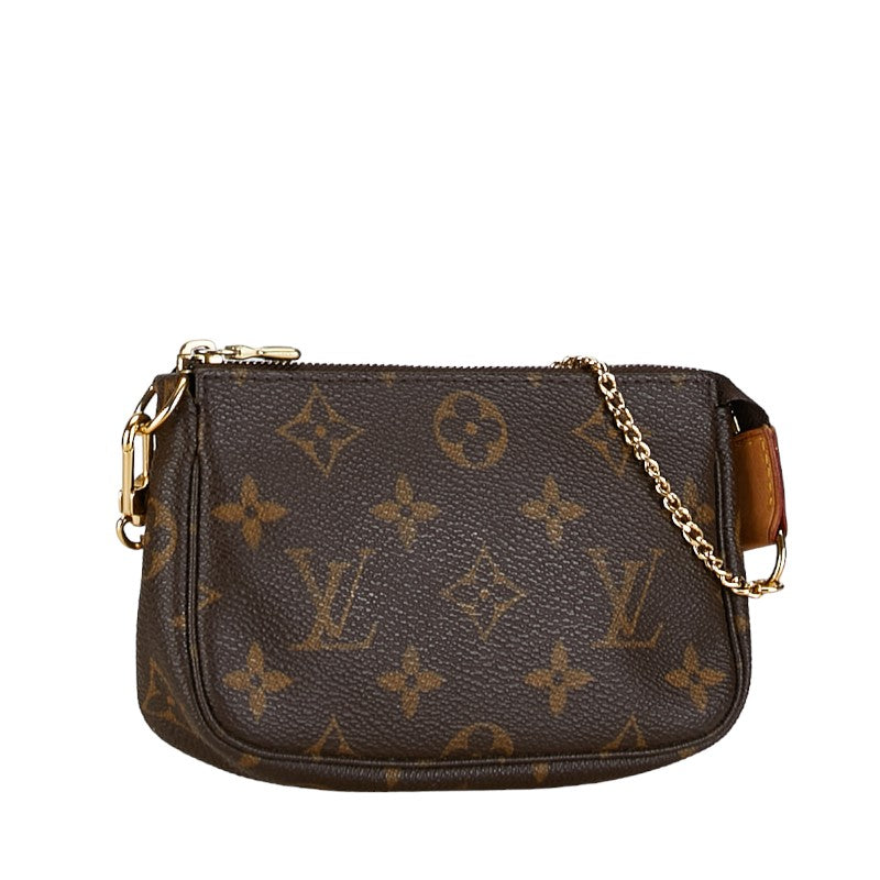 Louis Vuitton Monogram Mini-Accessoires M58009 Brown PVC Leather  Louis Vuitton