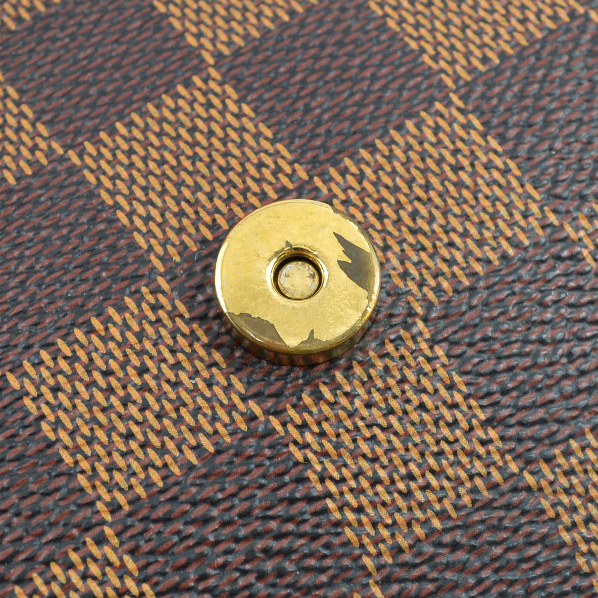 Louis Vuitton 2004 Damier Musette Tango Short Strap Shoulder Bag N51255