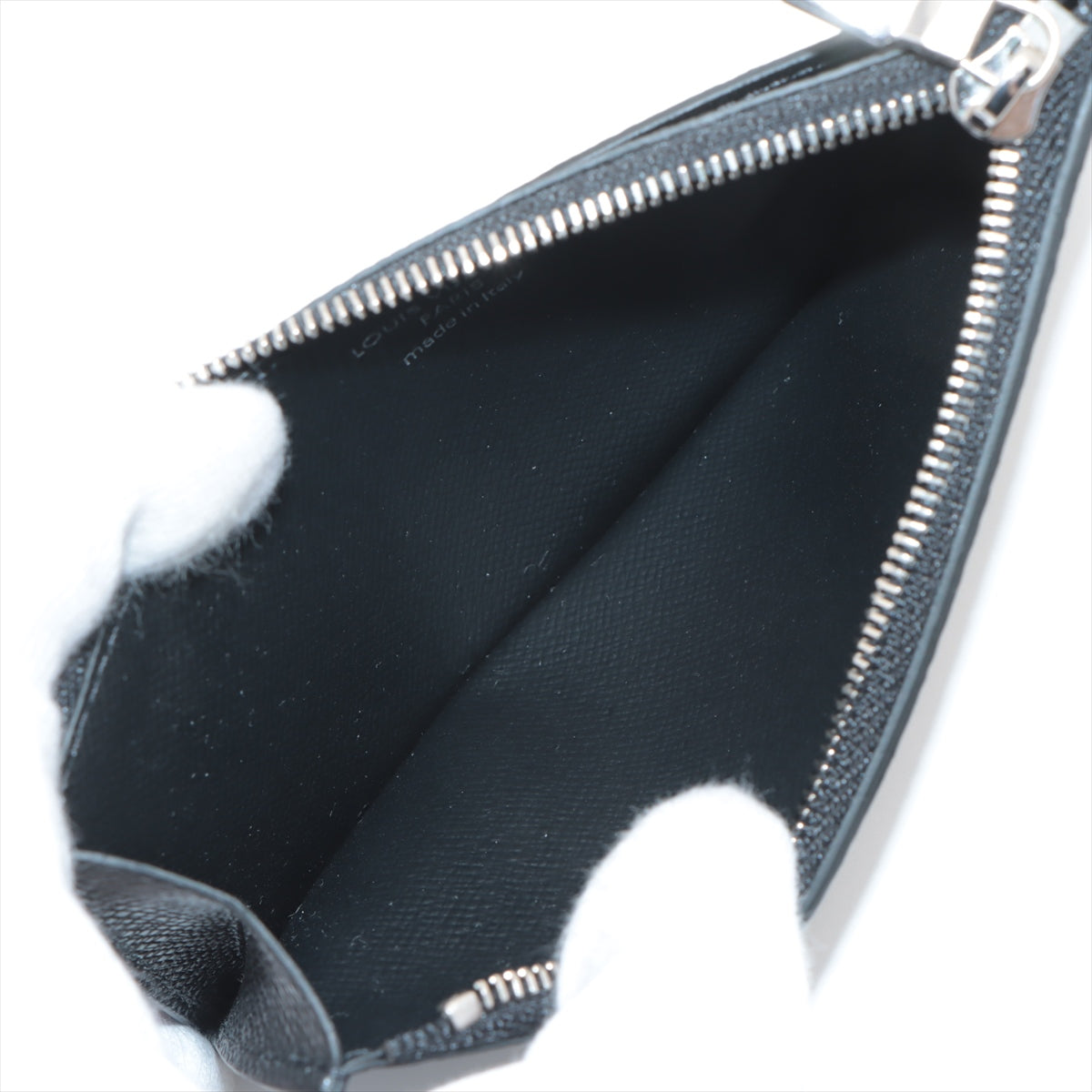 Louis Vuitton Monogram M30271 Coin Card Hers Black Coin Case