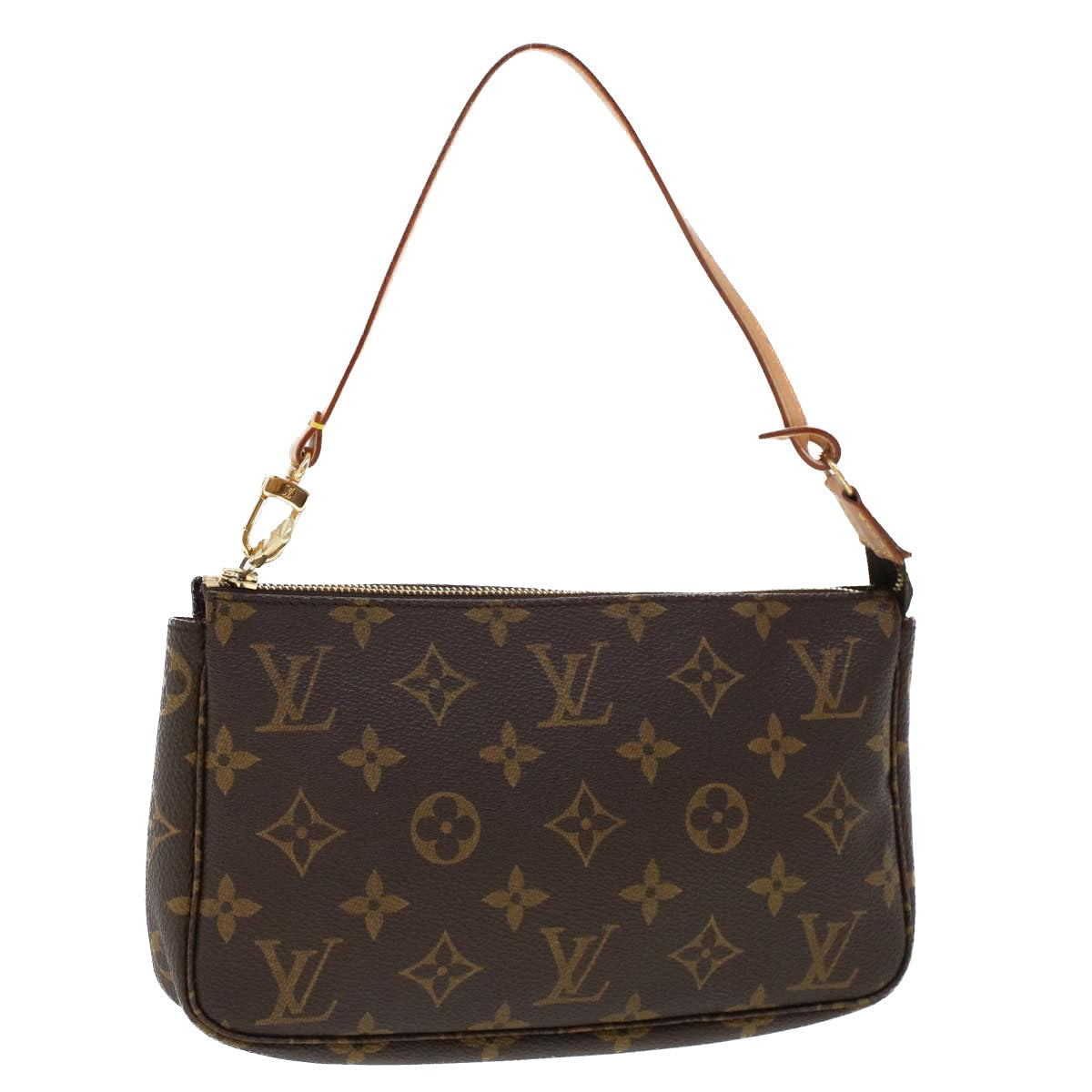 Louis Vuitton Pochette Accessoire  Canvas Clutch Bag ()