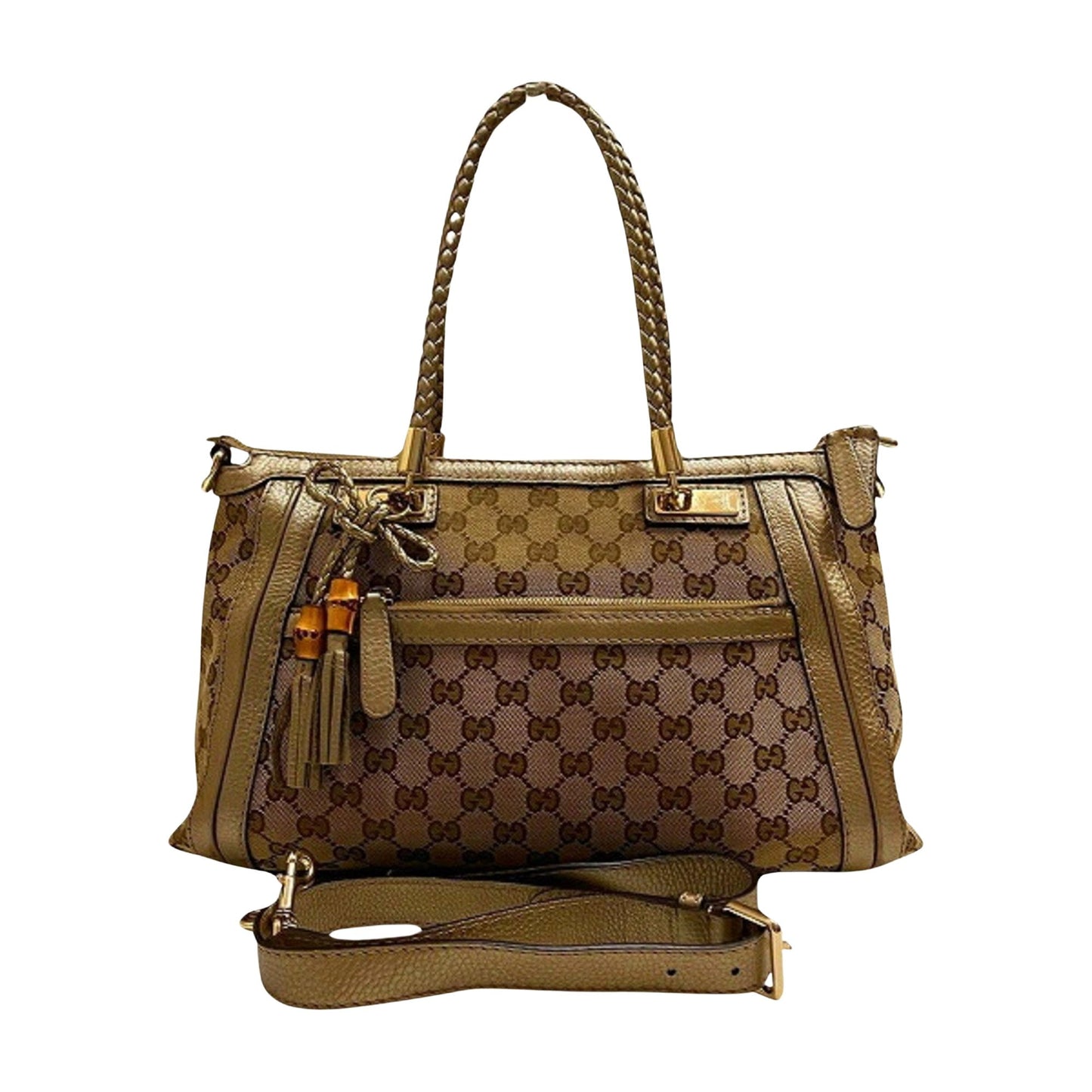 Gucci Gg Canvas  Canvas Tote Bag ()
