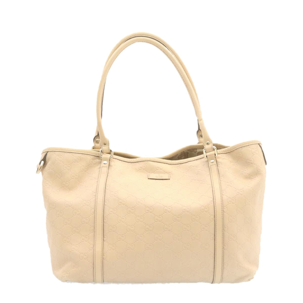 Luxury Gucci Trending 2025  Shima Tote Bag Leather Beige