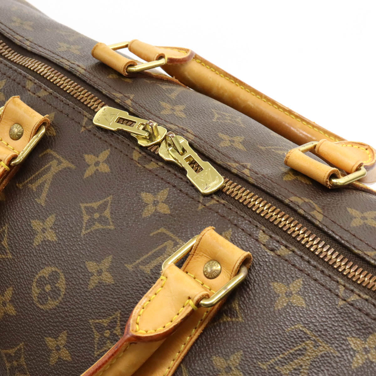 Louis Vuitton Monogram Keepall Bandouliere 50 Boston Travel Bag 2WAY M41416