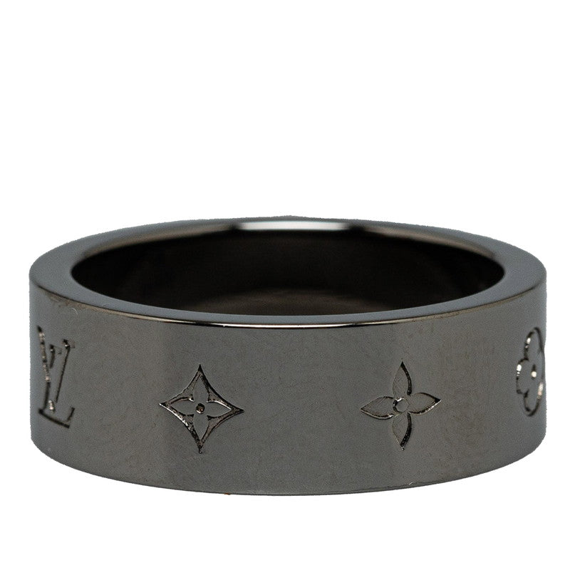 Louis Vuitton Monogram Nanogram Instinct Ring M00513 Silver Metal Men Louis Vuitton