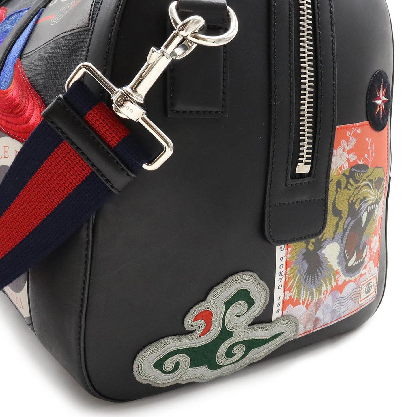 Gucci Gg Supreme  Leather Travel Bag ()