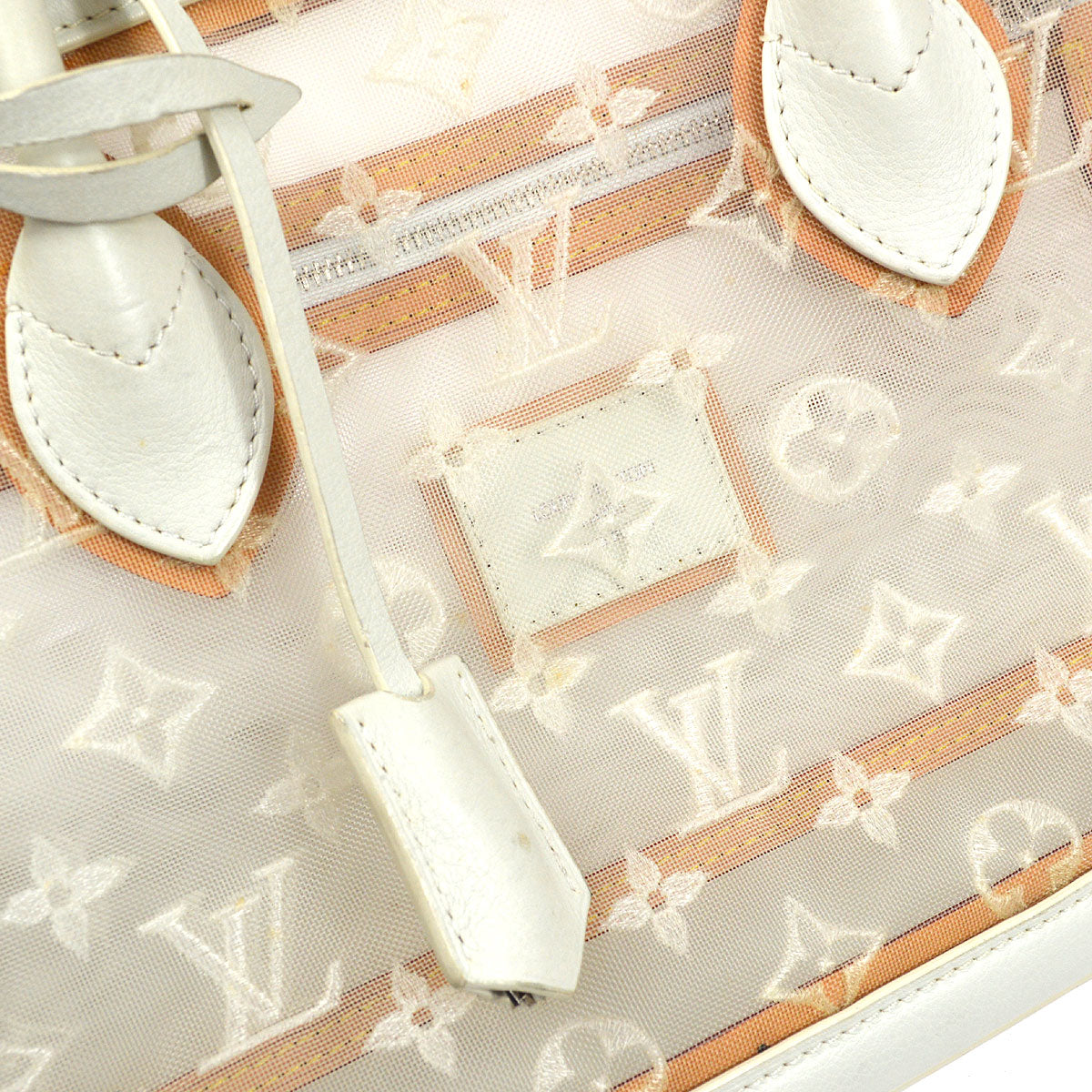 LOUIS VUITTON 2012 LOCKIT EAST WEST MONOGRAM TRANSPARENCE M40701