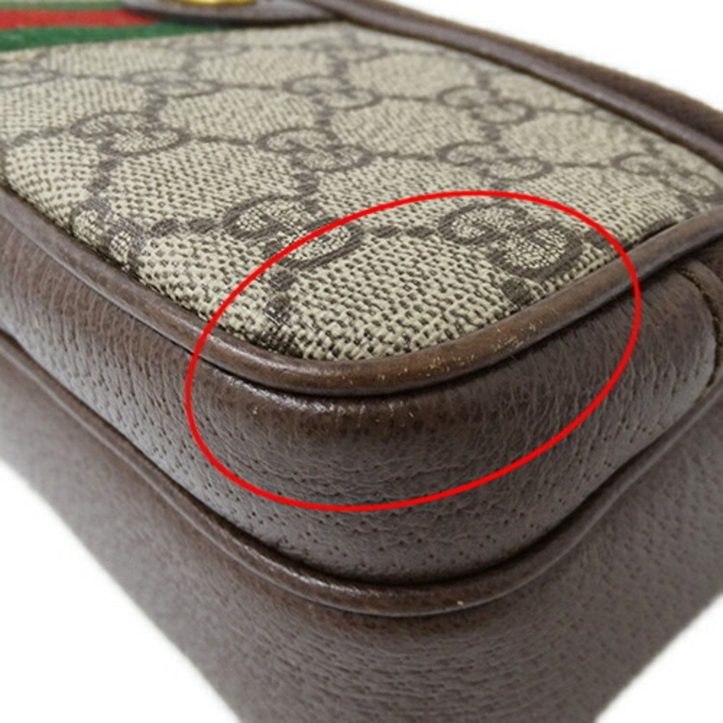 Gucci Ophidia  Canvas Shoulder Bag ()