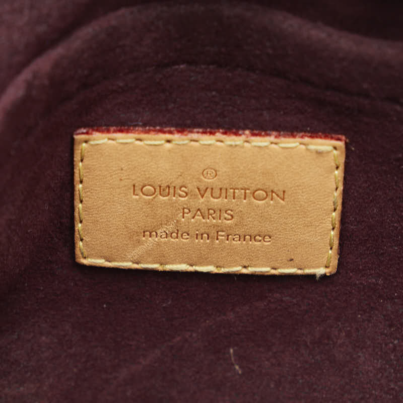 Louis Vuitton Monogram Montaigne BB Handbag 2WAY M41055 Brown PVC Leather  Louis Vuitton