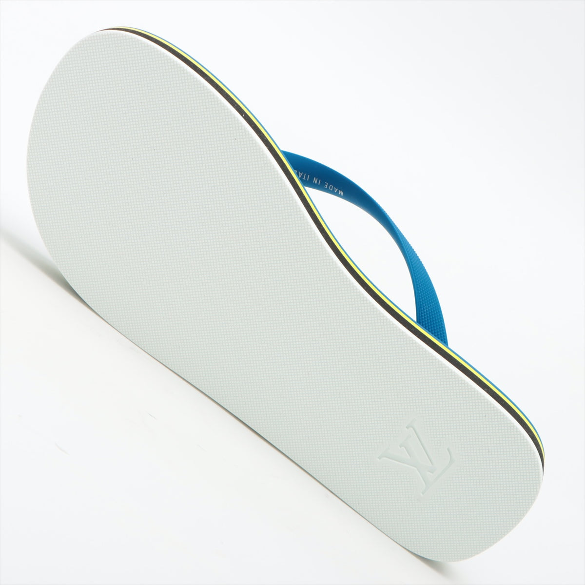 Louis Vuitton Beach Sandal Size 7 Men Blue VS0199