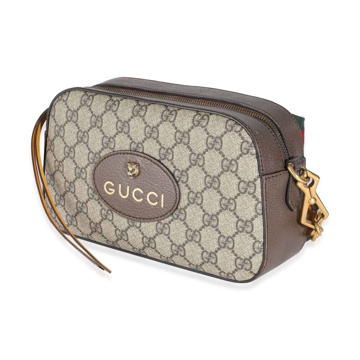 Gucci Beige GG Supreme Web Neo Vintage Messenger
