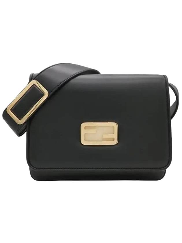 Luxury Fendi ID Medium Shoulder Bag Black