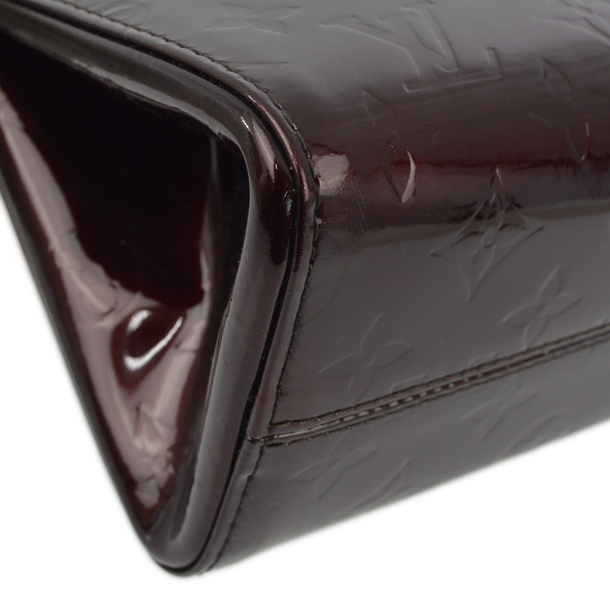 Louis Vuitton 2007 Purple Monogram Vernis Roxbury Drive Handbag M91995