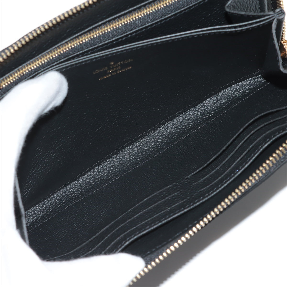Louis Vuitton Monogram Amplant  Wallet M61864 Noneir Round Zip Wallet