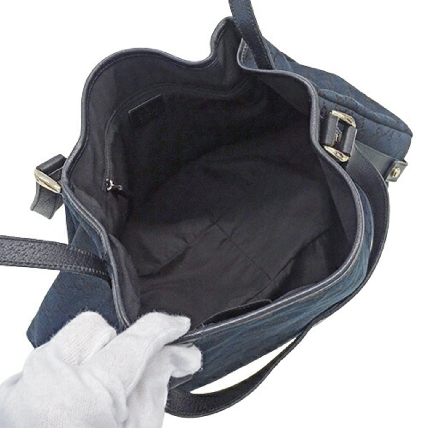 Gucci Abbey Canvas Shoulder Bag
