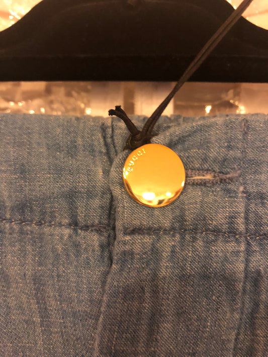 Luxury Gucci Trending 2025 Button Fly Shorts in Blue