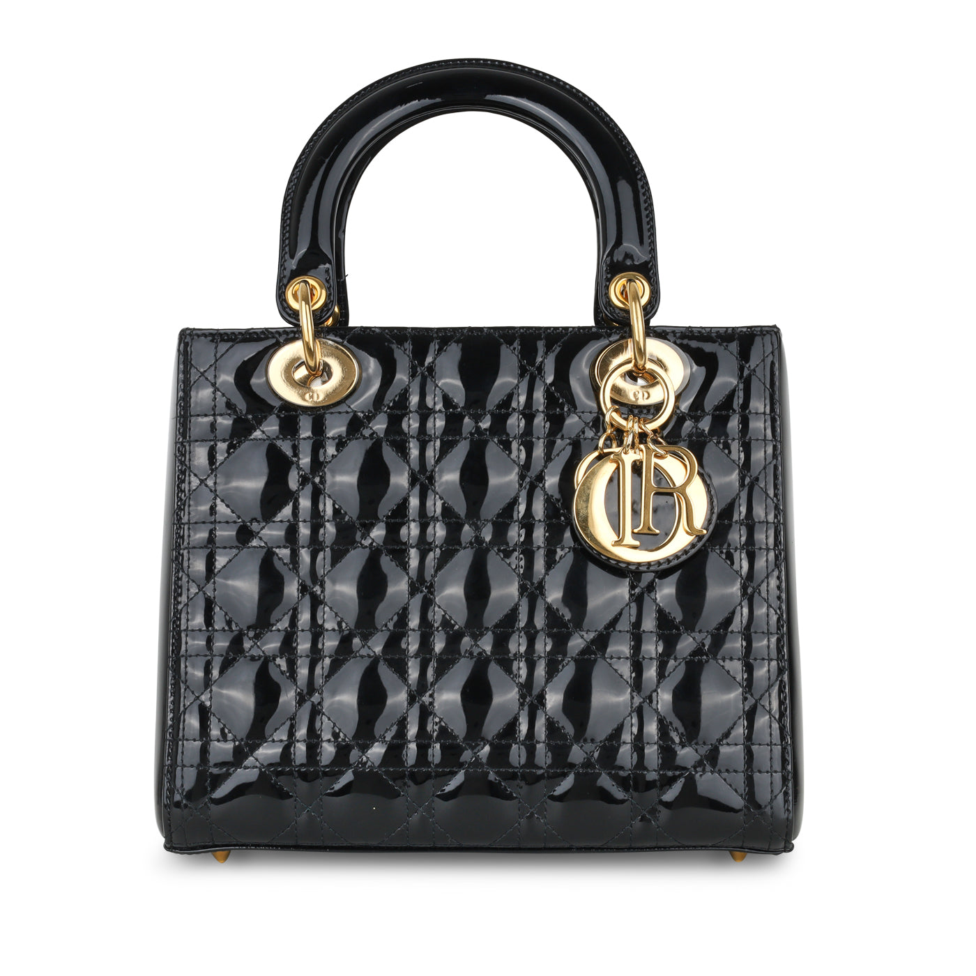 Luxury Dior Medium Lady Luxury Dior - Patent