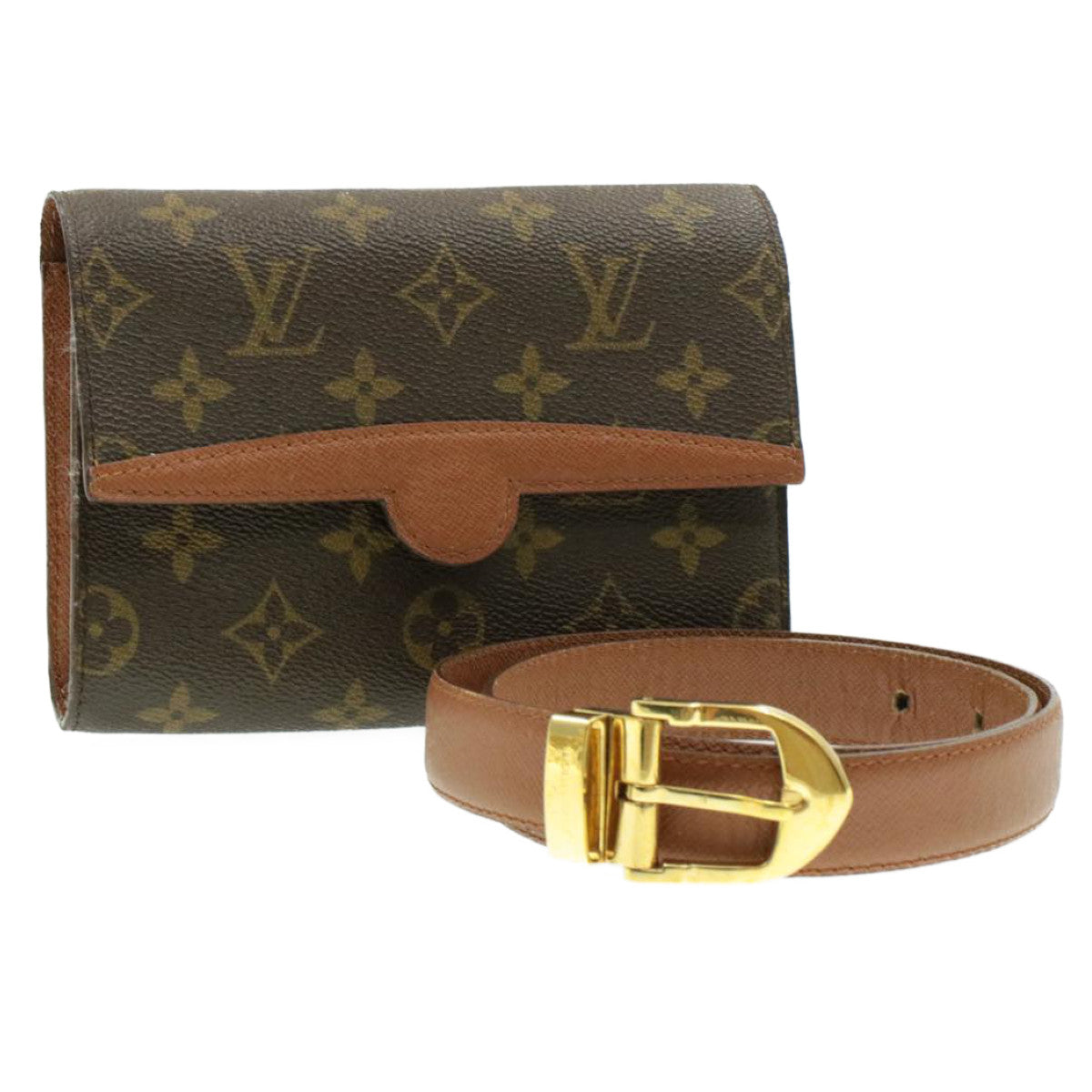 LOUIS VUITTON Monogram Arsch Waist Bag M51975 LV am019b