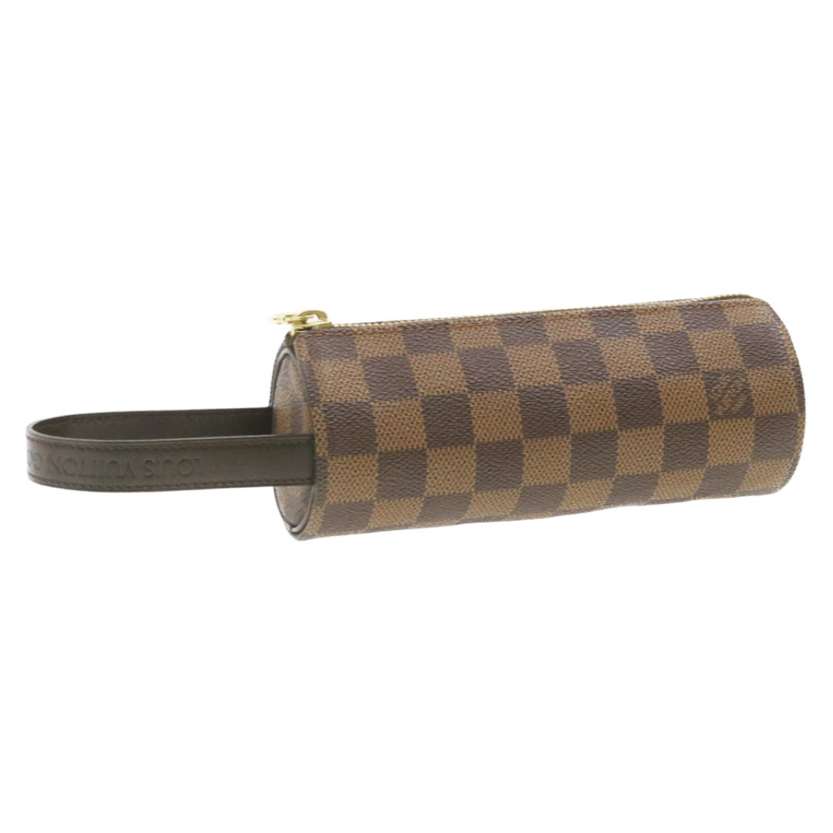LOUIS VUITTON Damier Ebene Golf Cup 1998 Pouch LV am199b