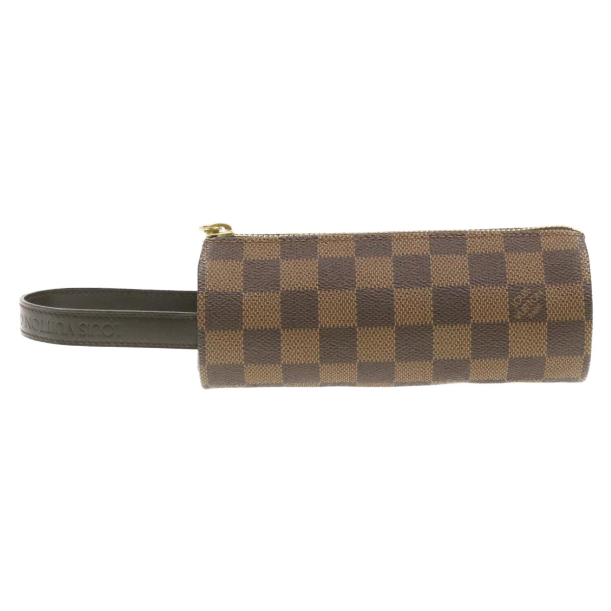 LOUIS VUITTON Damier Ebene Golf Cup 1998 Pouch LV am199b