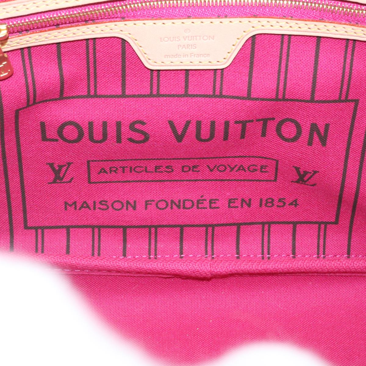 LOUIS VUITTON Monogram Neverfull PM Tote Bag M40155 LV am452bSA