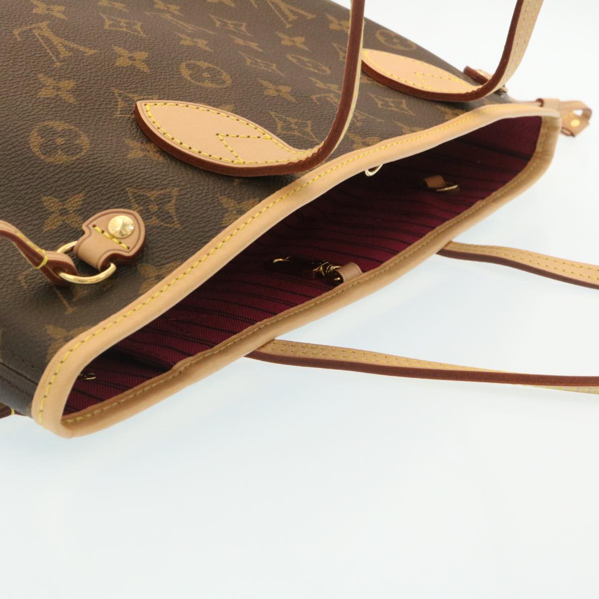 LOUIS VUITTON Monogram Neverfull PM Tote Bag M40155 LV am452bSA
