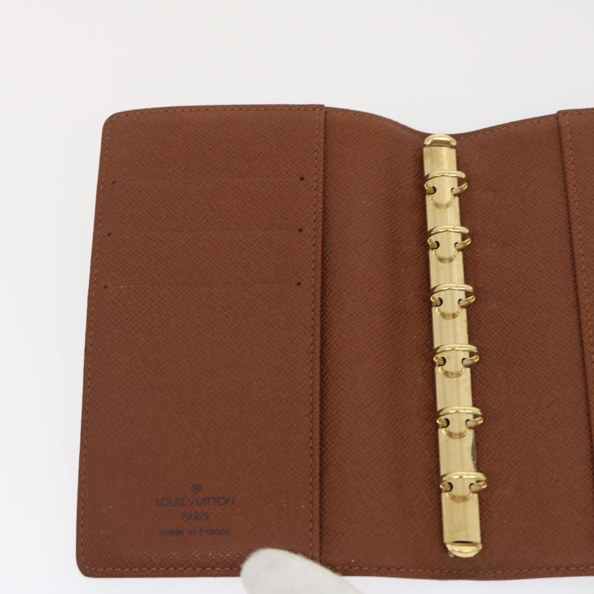 LOUIS VUITTON Monogram Agenda PM Day Planner Cover R20005 LV am470b