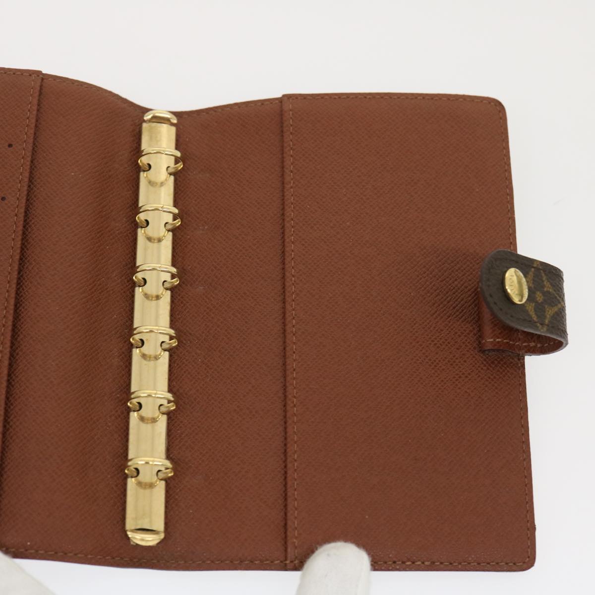 LOUIS VUITTON Monogram Agenda PM Day Planner Cover R20005 LV am470b
